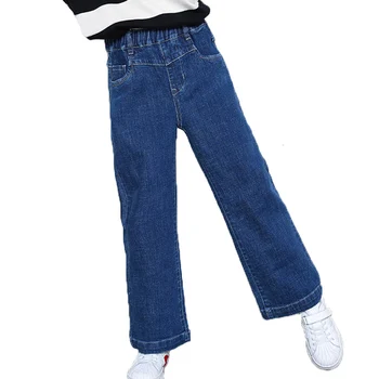 

Teen Girl Jeans Autumn winter Baby girl Loose trousers kids denim pant for girl children a big age girl Clothes 8 10 12 14 16y