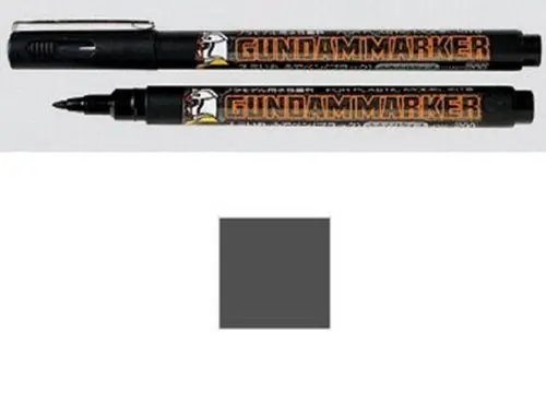 2 шт. x GSI CREOS Mr.Hobby Gundam Marker GM21 серая ручка-кисть Sumi-Ire для изготовления моделей |