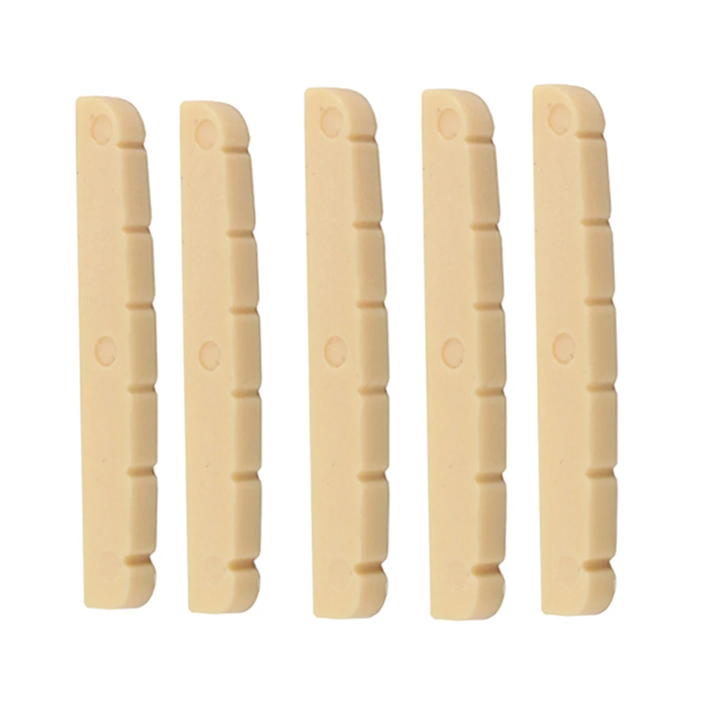 5pcs 6 String Electric Guitar Nut Saddle for ST TL Guitar Replacement Accs