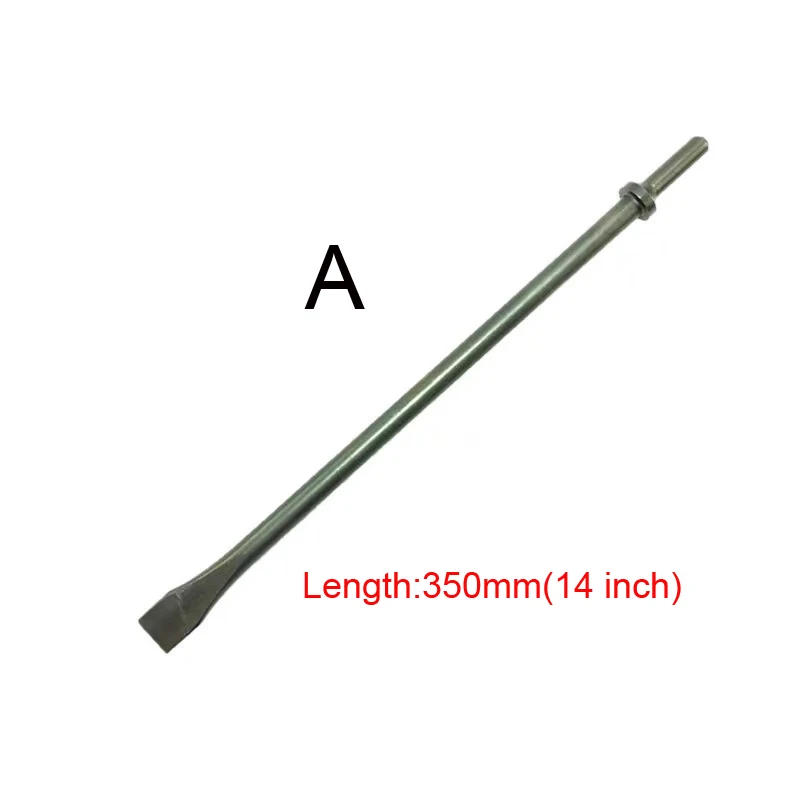 350mm Flact chisel Wilin пневматический фланцевый долото 17,7 дюймов 450 мм… - Цвет: 350mm Flact chisel