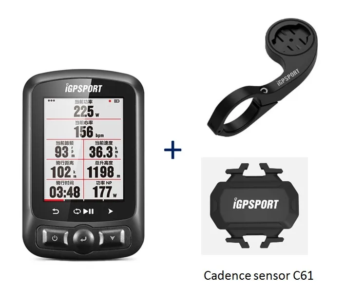 I gps порт IGS618 gps велосипедный компьютер с пульсометром - Цвет: Group 6