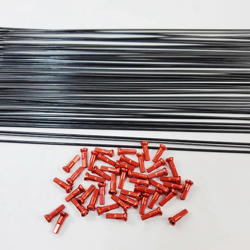 Aero wing 20 Super Light Straight Pull Flat Gauge 14 2.0mm 10pcs/lot Spokes Original Thread No Cutting bicycle spokes
