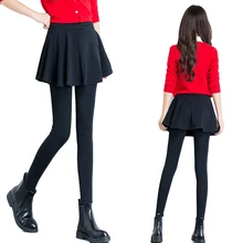 Women's Leggings Fitness  Joggers Solid Skirts Pants Casual Skinny Footless Legging Female Pencil Pants Black Stacked Leggings