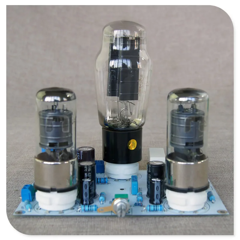 

6J8P 6SJ7 tube pre-amplifier board, 5Z4P tube rectifier, no noise. Input sensitivity: 200mv, Frequency Response: 10Hz-40KHz
