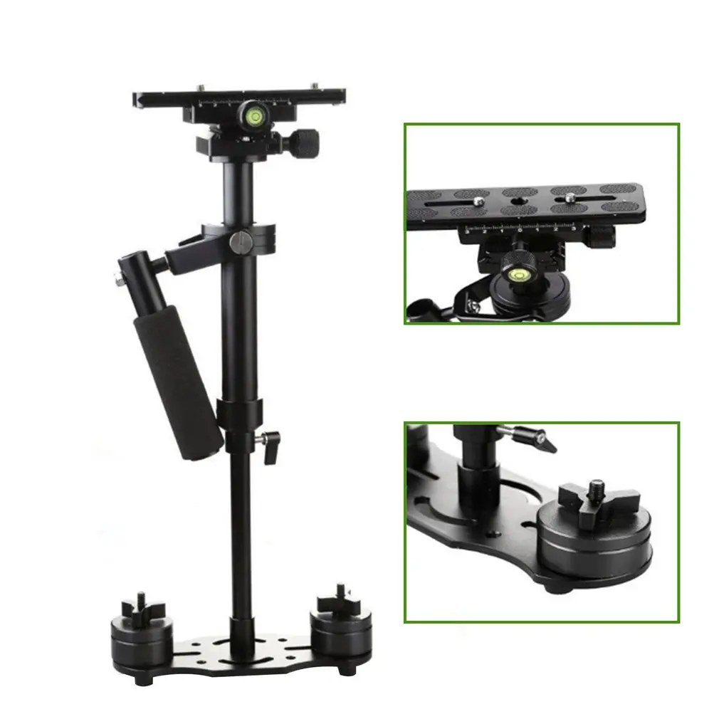 S40 Steadycam масштабируемый из углеродного волокна Ручной Стабилизатор Steadicam для Canon Nikon sony DSLR камера компактная видеокамера