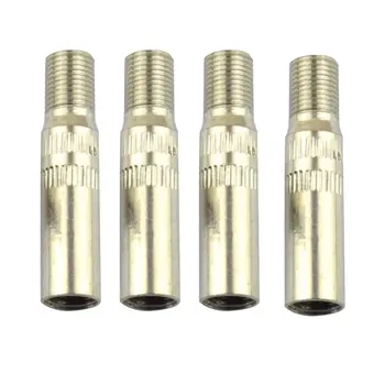 

New 4pcs/Set Chrome Metal Car Truck Caravan Tyre Wheel Valve Extensions Extender Caps Stem for Van Caravan