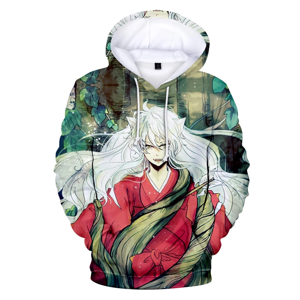 Inuyasha наполовину демон 3Dhooded толстовка мужская женская модная зимняя одежда в