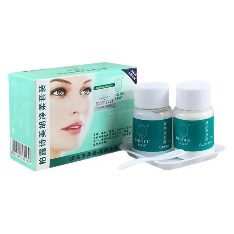 Eye Brow Cream Lighten Dark Hair Women Mustache Remove Eye Brow Bleach