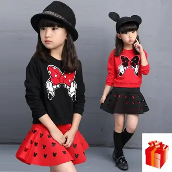 

Children Clothing Girls Set Kids Clothes Brand Girls Clothing Spring / Fall Winter Sport Suits Toddler (Jacket + Skirt)