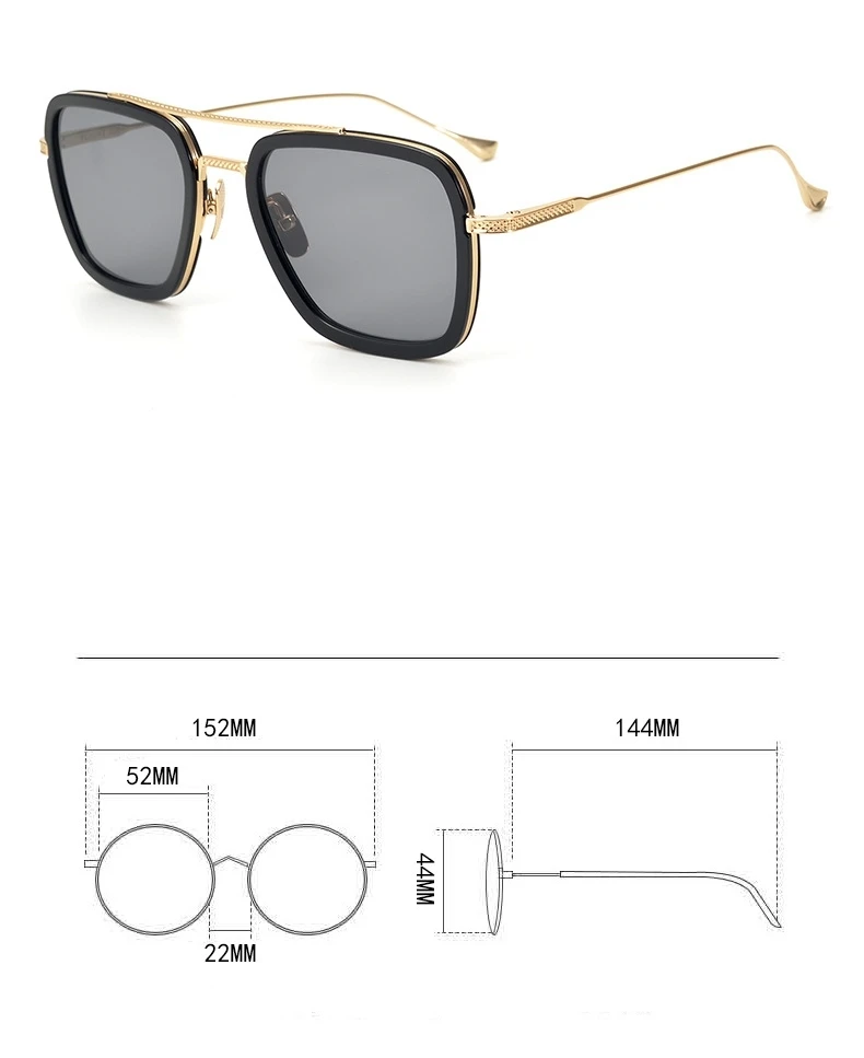 Железный человек солнцезащитные очки Lentes Tony Stark солнцезащитные очки Железный Человек очки ретро солнцезащитные очки мужские солнцезащитные очки Брендовые дизайнерские солнцезащитные очки