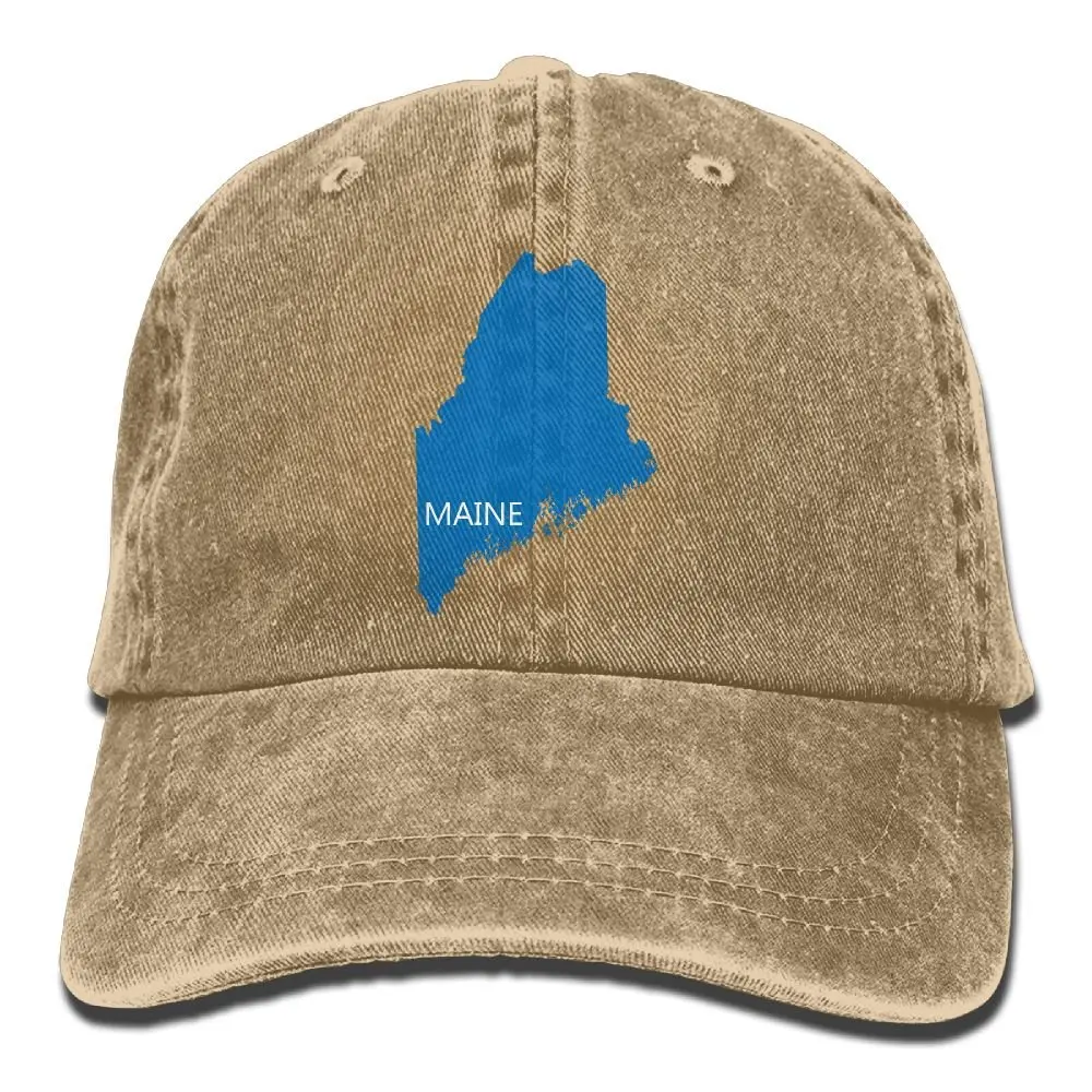 TSDFCDenim бейсбольная кепка с картой Мэн Мужская Женская бейсбольная кепка регулируемая простая Кепка