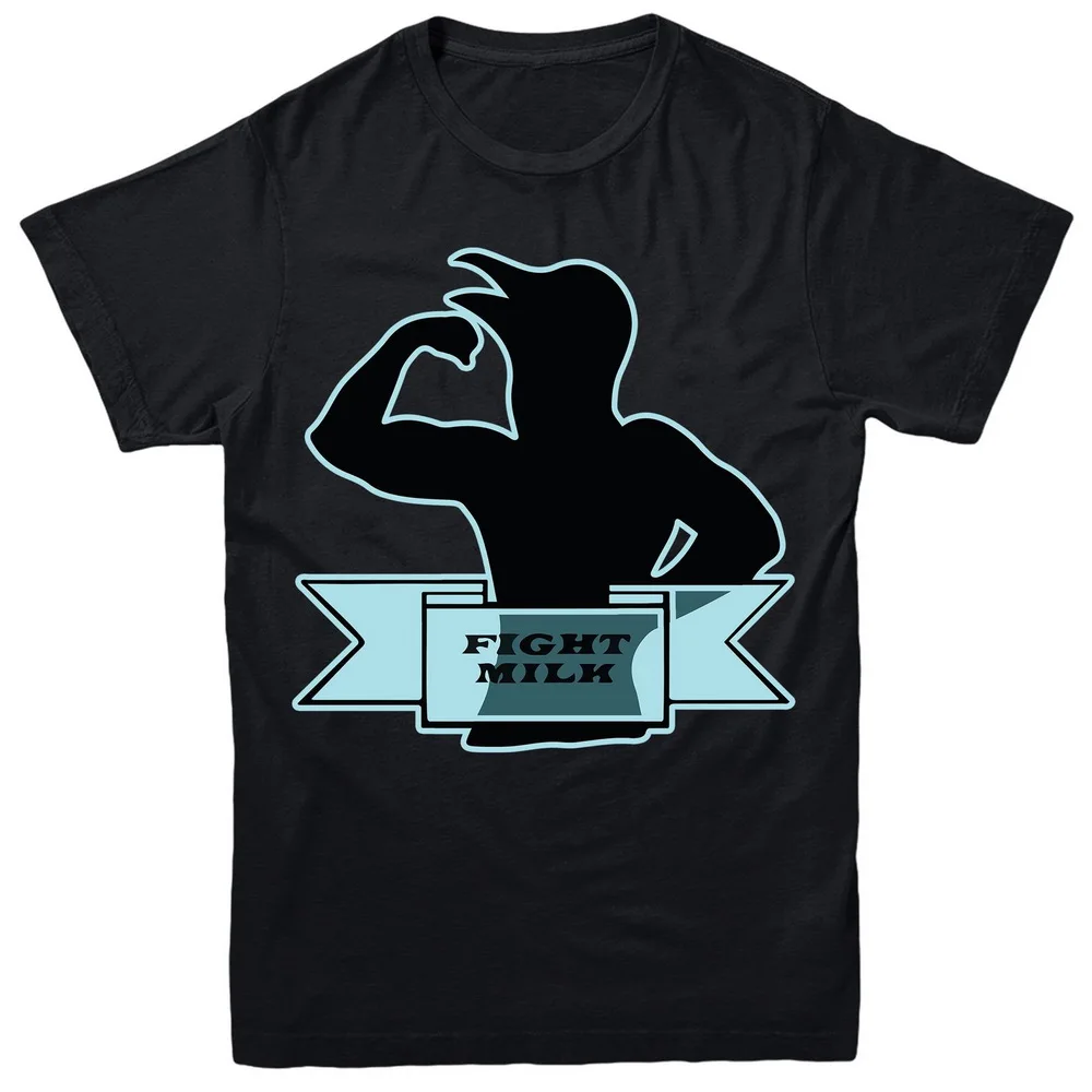 Fight Milk Tops Tee Футболка It's Always Sunny In Philadelphia Мужская взрослая Женская футболка