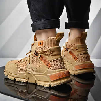 

Men Sneakers Trend Comfortable Autumn Men's Running Shoes High Quality Sports Breathable Outdoor Walking Shoes Zapatillas Hombre