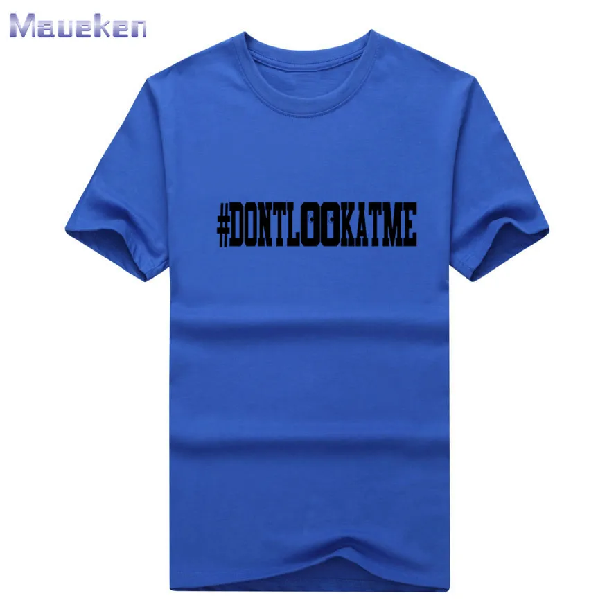 Новинка, футболка с надписью Don't Look At Me# dontlookatme Yasiel Puig Madison Bumgarner футболка из хлопка, футболка с короткими рукавами в подарок, 0816-5 - Цвет: 8