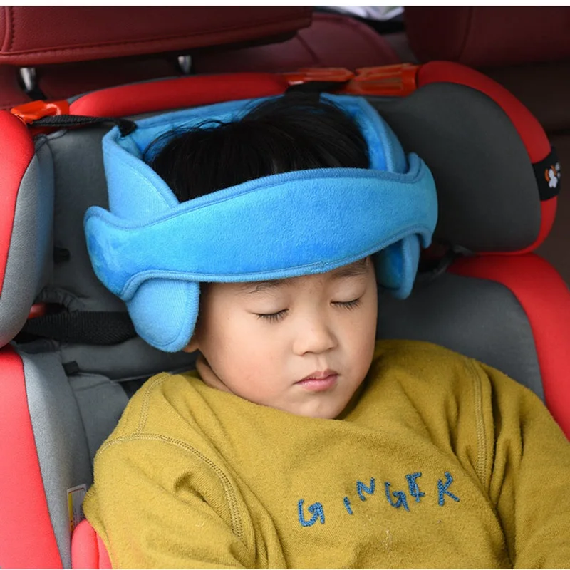 Прямая поставка детское регулируемое для сидения автомобиля голова поддержки фиксированная Спящая защитная подушка для шеи безопасный