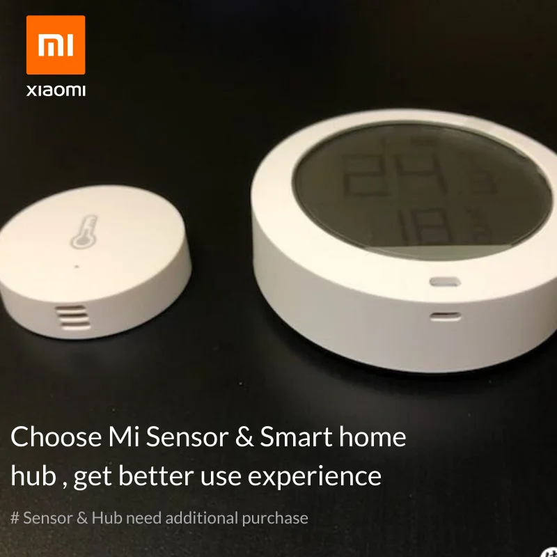 Оригинальный Bluetooth гигротермограф Xiaomi Mijia Высокочувствительный гигрометр