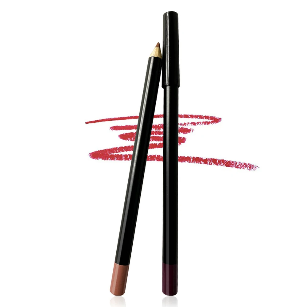

Waterproof Matte Brown Lip Liner Pencil Custom Logo Wholesale Makeup Cosmetic private label Lipliner Long-lasting
