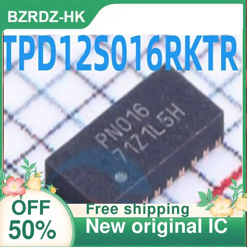 

10 шт. TPD12S016RKTR TPD12S016 UQFN -24 PN016 новый оригинальный IC