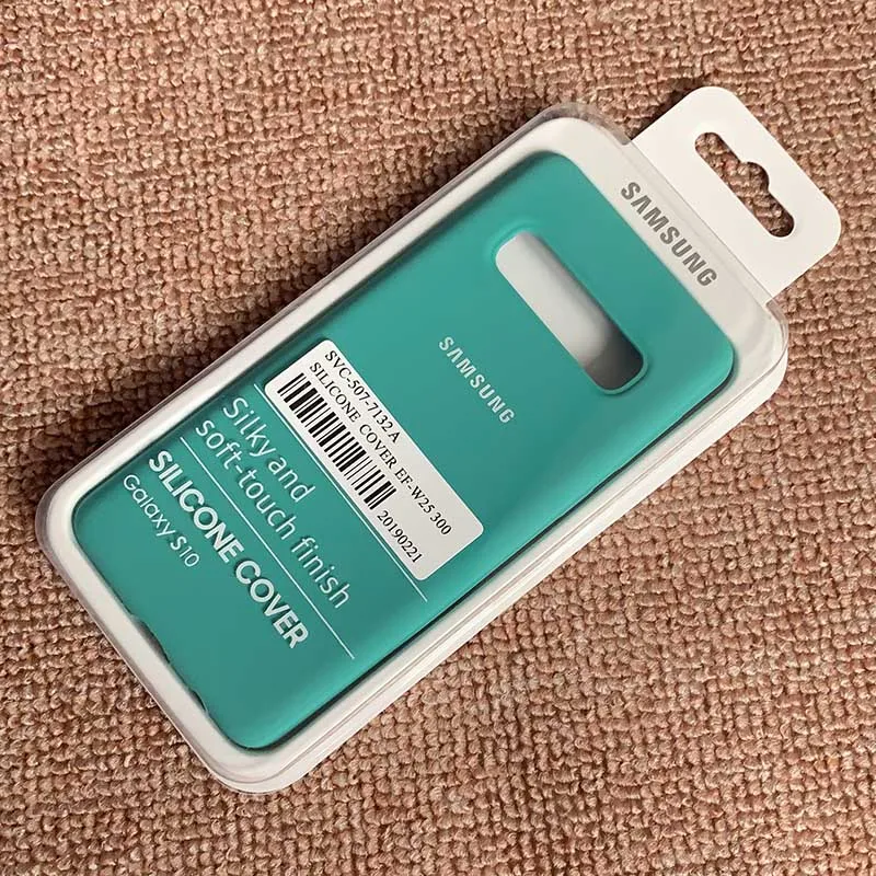 samsung Galaxy S10 Plus, жидкий силиконовый чехол, шелковистый, мягкий на ощупь, чехол для Galaxy S10 Lite/S10E с коробкой