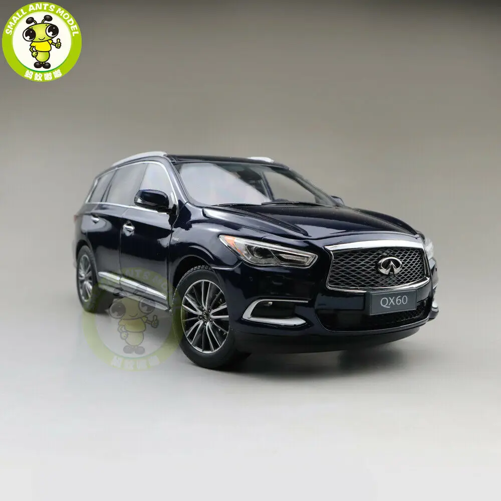 1/18 Infiniti QX60 литой модельный автомобиль игрушки подарки для мальчиков и девочек, синие