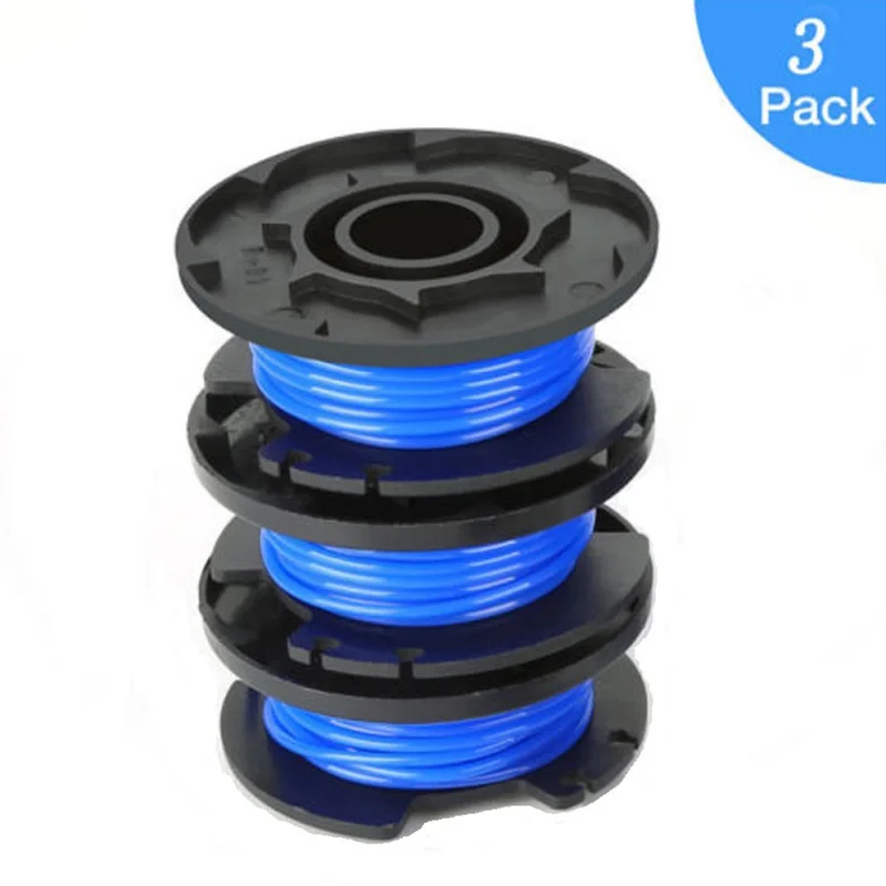 

3PCS Blue Line Spools For Ryobi One +AC14RL3A Trimmer Equipment Parts Accs