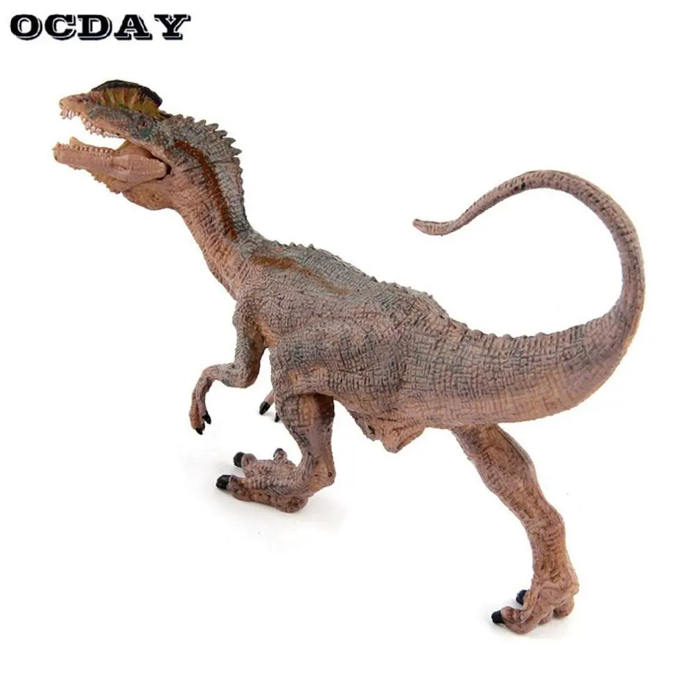 OCDAY Классические игрушки для детей динозавр модель игрушки Наборы пластик Парк Юрского периода тираннозавр действие и Фигурки игрушки подарок - Цвет: 2