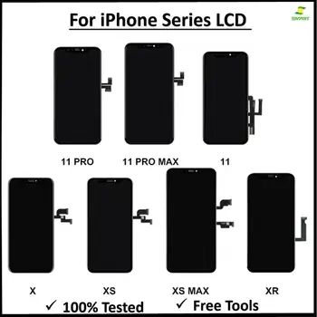 

Tested TFT OEM OLED GX OLED LCD Display For iphoneX For iphone 11 XR XS MAX Incell LCDs +3D Touch Screen Digitizer Assembly Part