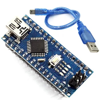 

Nano V3.0 Atmega 328P Already Soldered Ready Assembled CH340G 5V 16M Micro-controller Board AS99