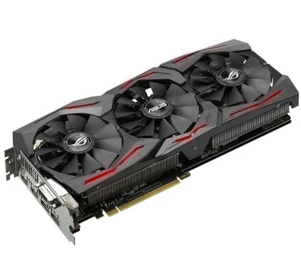 ASUS ROG-STRIX-GTX1070-O8G-GAMING Raptor VR игровая графика OC б/у 90% Новинка