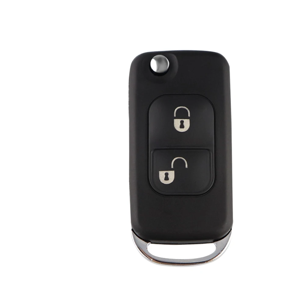 YIQIXIN 2 pulsante nuovo per Mercedes Benz SLK E113 A C E S W168 W202 W203 B200 A160 W124 chiave dell'automobile A distanza Shell Cover Case Flip - H4cd721752115438c8f13439397a735f3C