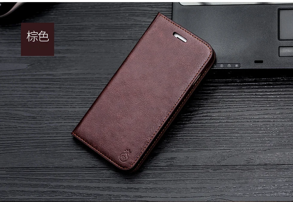 Musubo Genuine Leather Flip Case For iPhone 8 Plus 7 Plus Luxury Wallet Card Cover For iPhone X 6 6s 11 12 13 Fundas Coque Capa phone dry bag
