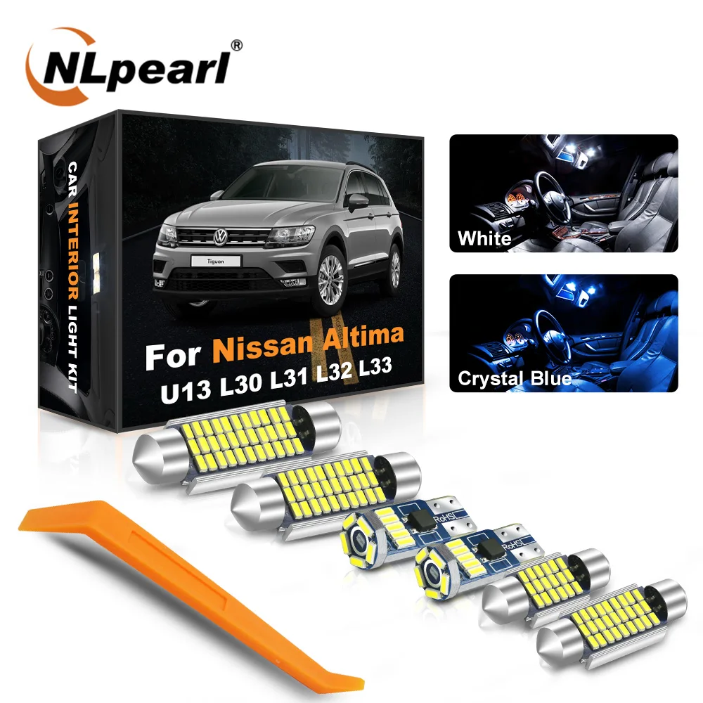 Светодиодсветодиодный лампа для Nissan Altima U13 L30 L31 L32 L33 1993-2020 Canbus без ошибок |