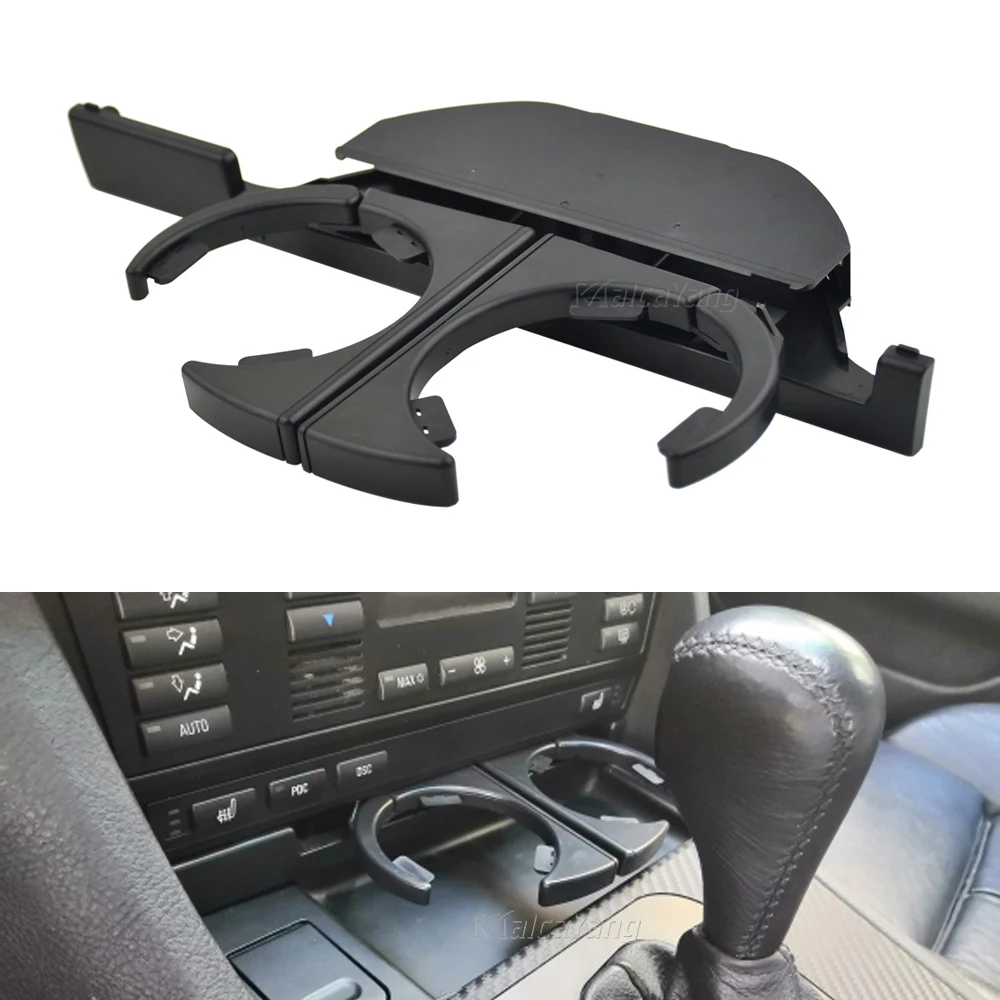 51168190205 BMW E39 525 528 530 540 M5 1995-2006 용 휴대용 개폐식 자동차 음료 홀더 컵 홀더 자동차 인테리어 액세서리