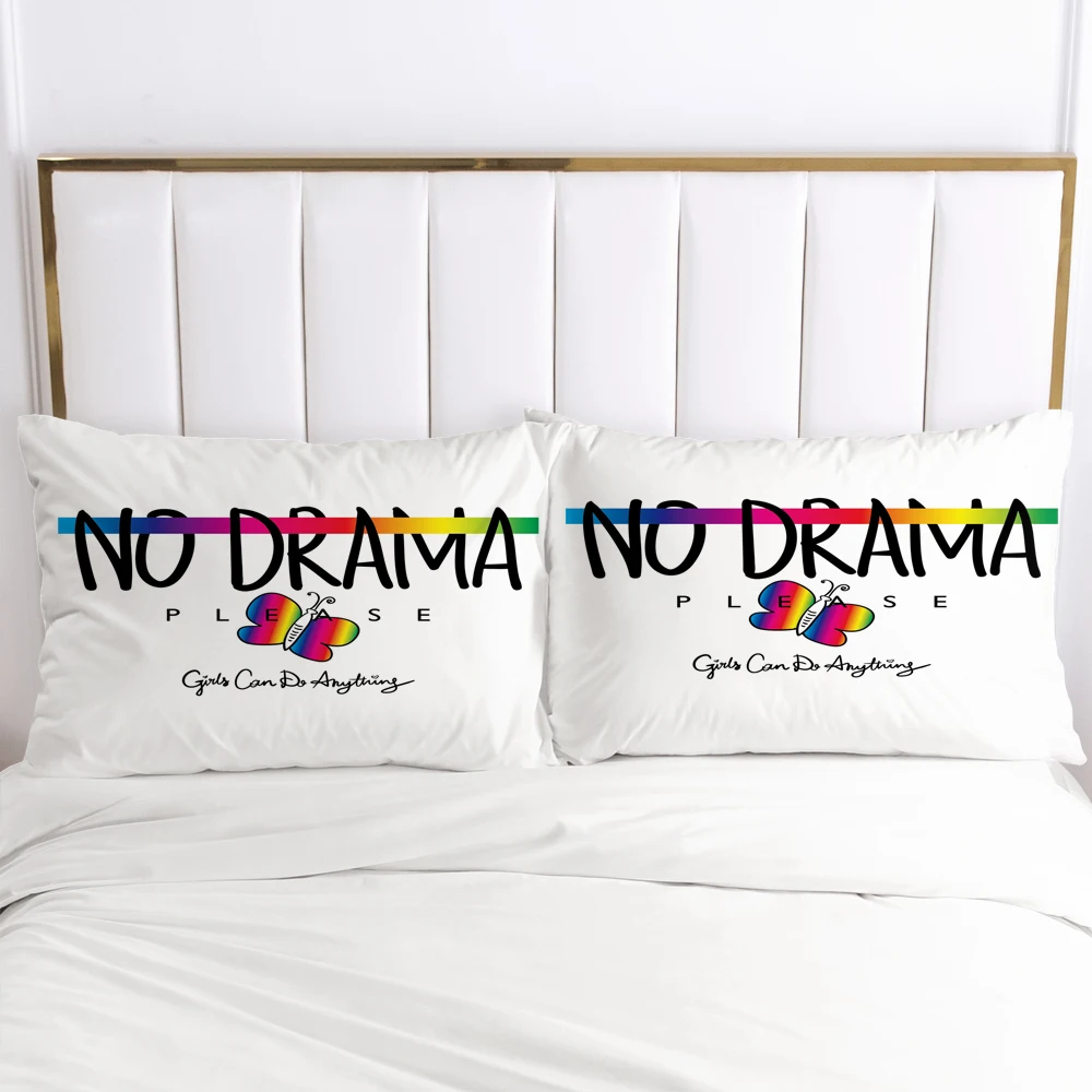 

2PCS 3D Pillow Cases 70x70 60x70 Nordic Decoration Throw Pillow Cover Bedding PillowCase Customize any size design