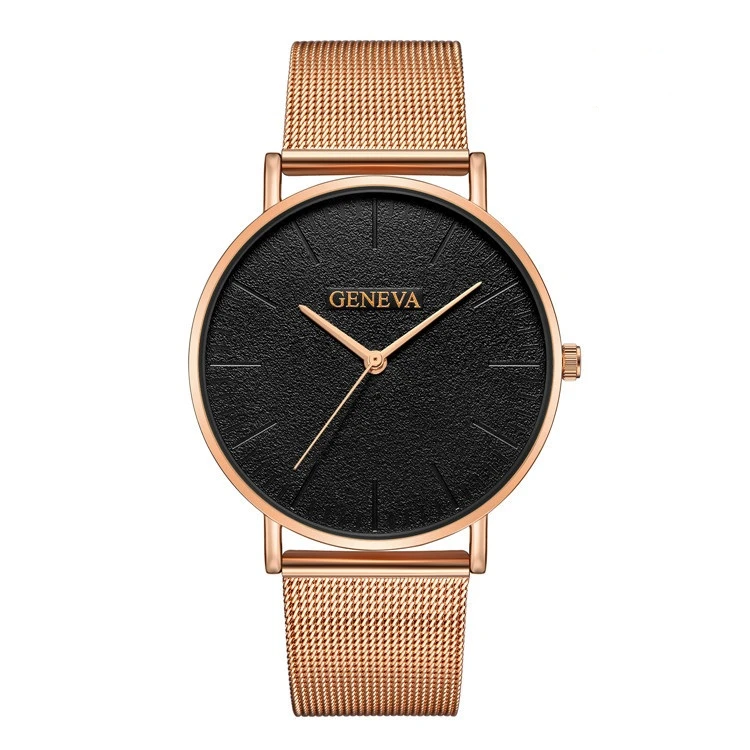 rose gold Женские часы роскошные женские часы из розового золота женские модные часы-браслет простые женские часы Reloj Mujer Relogio Feminino - Цвет: rose gold