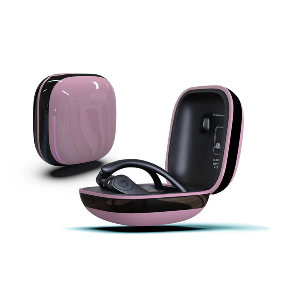 Силиконовый чехол для наушников для Powerbeats Pro Bluetooth наушники зеркальная защитная крышка коробка для хранения