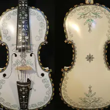 Роскошный причудливый норвежский скрипка 4/4 скрипка(4*5) профессионального концерта#10186