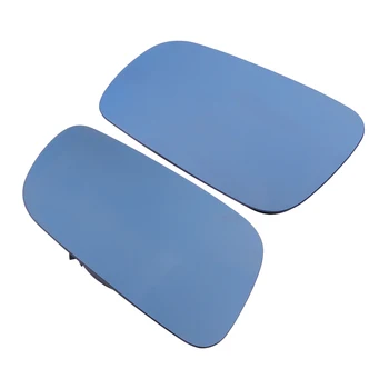 

DWCX 2pcs Car Blue Side Mirror Glass Rearview Heated fit for VW Jetta Golf MK4 Passat 1999 2000 2001 2002 2003 2004