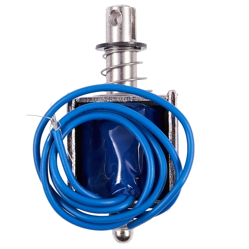 DC 12V 2A Тяговый линейный Электромагнит 10 мм 20N