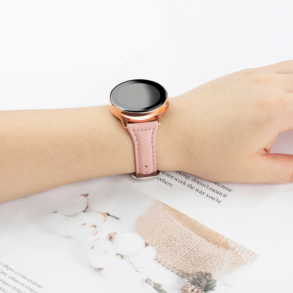 Замена кожаных браслетов для samsung Galaxy Watch Active