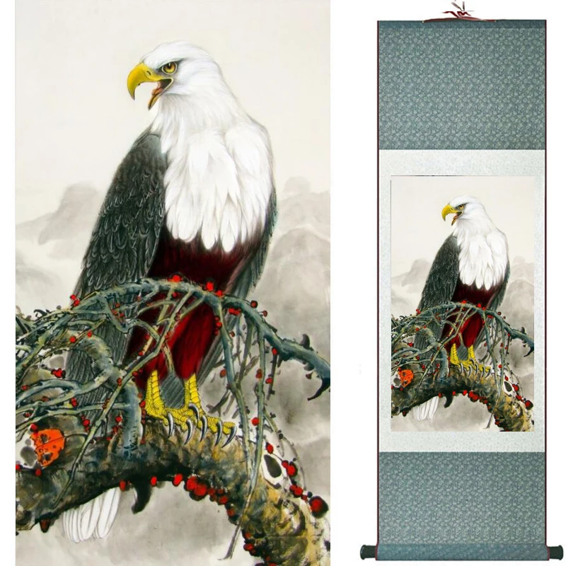 

Eagle art painting Chinese Art Painting Home Office Decoration Chinese painting20190808010