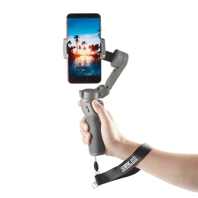 Для OSMO Mobile 2/insta360 камеры DJI OSMO Mobile 2 3-осевому гидростабилизатору системы шейный ремешок и повязка на запястье ремешок Запчасти