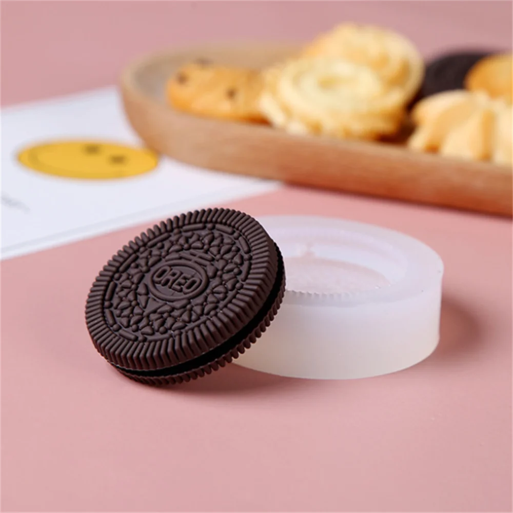 Miniature Oreo Cookie Clear Silicone Mold