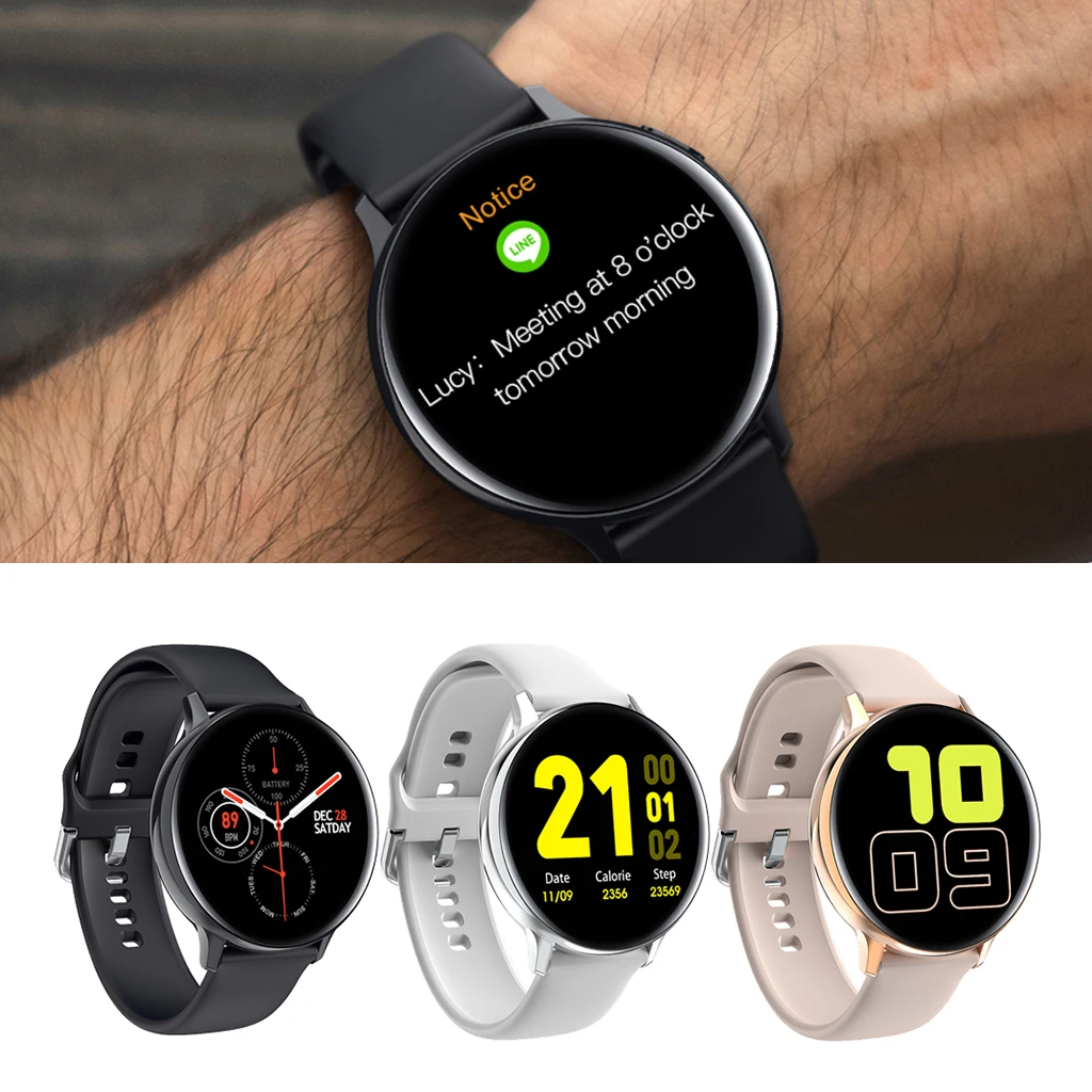 Full Touch IP68 Sport Bluetooth 4.0 Fitness Tracker ECG Smart Watch Bracelet Magnetic Charger Outdoor Equipment |