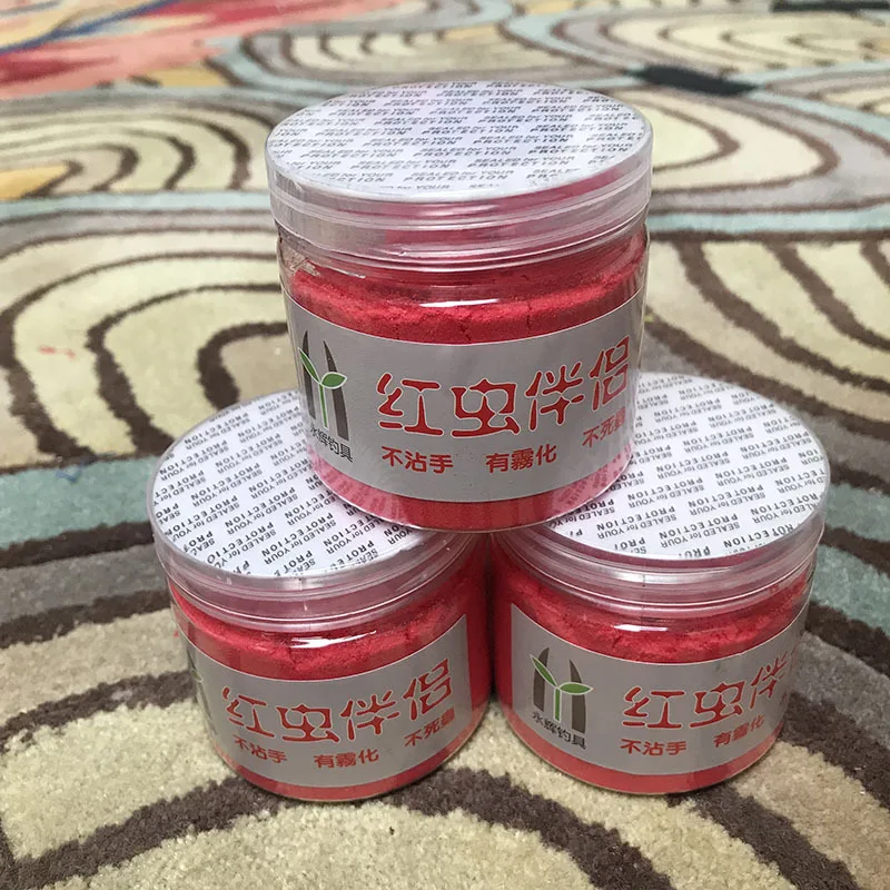 

Fishing Bloodworm Partner Sticky Powder Shrimp Partner Drawing Powder Pull Worm Treasure Bait Additive Fishing Gear