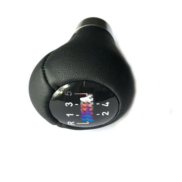 Из натуральной кожи 5 дюймов 6 скоростей искусственная кожа для BMW E60 E61 E62 E63 E81 E85 E87
