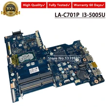 Материнская плата 828179-501 828179-001 828179-601 AHL50/ABL52 LA-C701P для hp 15-AC 15T-AC материнская плата портативного компьютера с i3-5005U Процессор SR27G