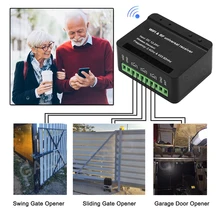 Ouvre porte de Garage récepteur WIFI intelligent, utilisation pour marque générale ouvre porte coulissante pivotante universel TX voiture, nouvelle version