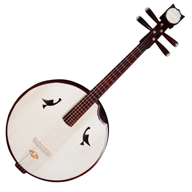 Redwood Daruan professional string instrument with bag