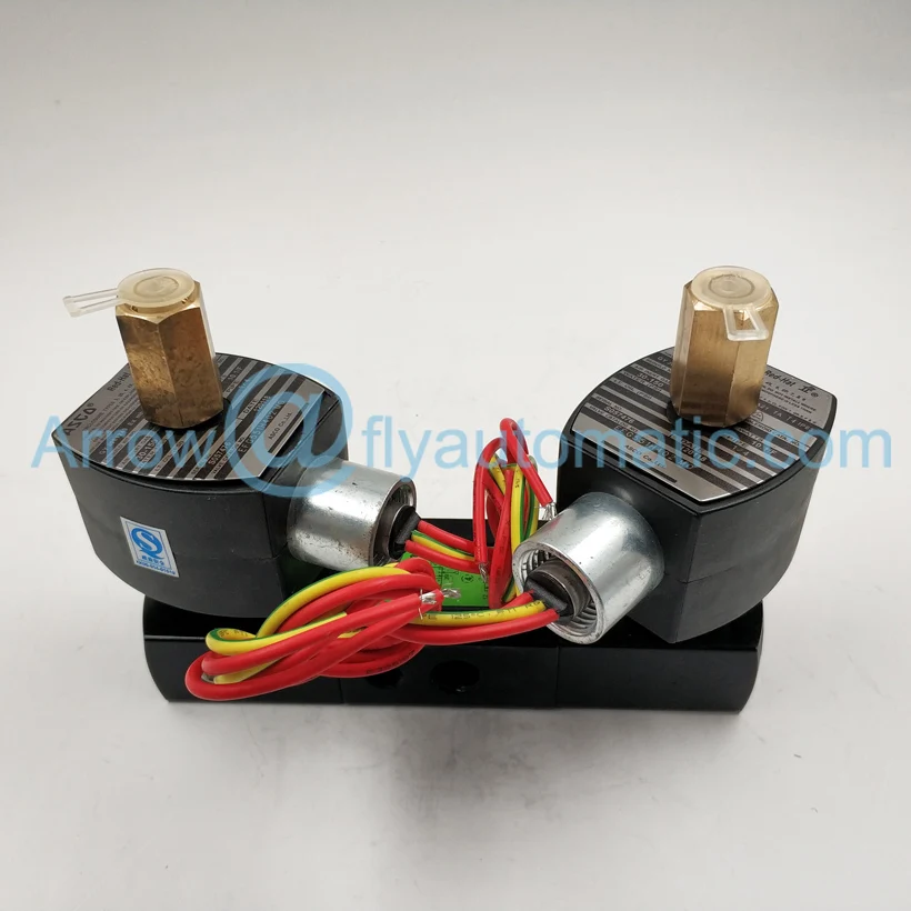 G551H402 EFG551H402 1/" Пилот управляемый тип катушки двойные катушки пневматического управления электромагнитный клапан